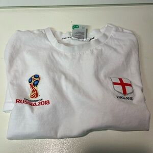 England World Cup 2018 Kids Jersey - White